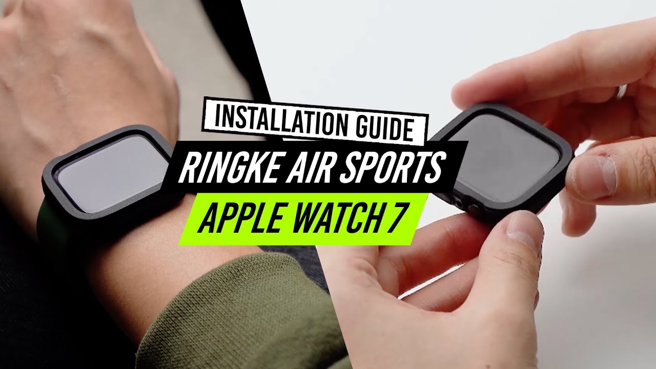 Apple Watch Series 7 | Ringke Air Sports - TPU, soft bumper case