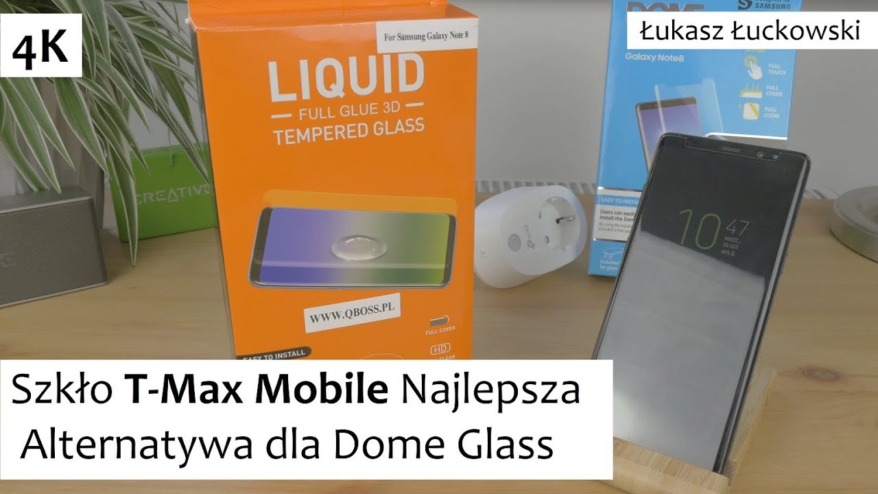 Szkło T-Max❗❗❗ NAJLEPSZA Alternatywa dla Dome Glass do ochrony Samsung S8/S8+/Note8 | Montaż Wnioski