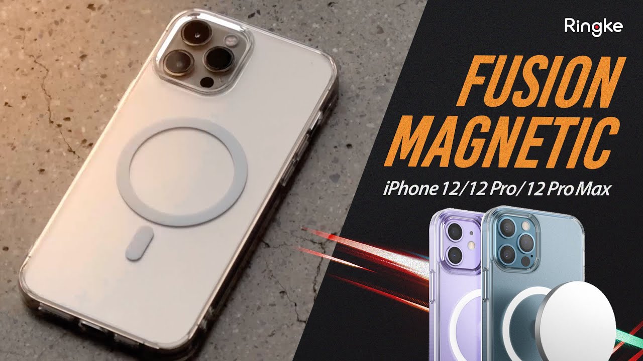 Frosted matte MagSafe case! Ringke Fusion Magnetic for the iPhone 12 / 12 Pro / 12 Pro Max