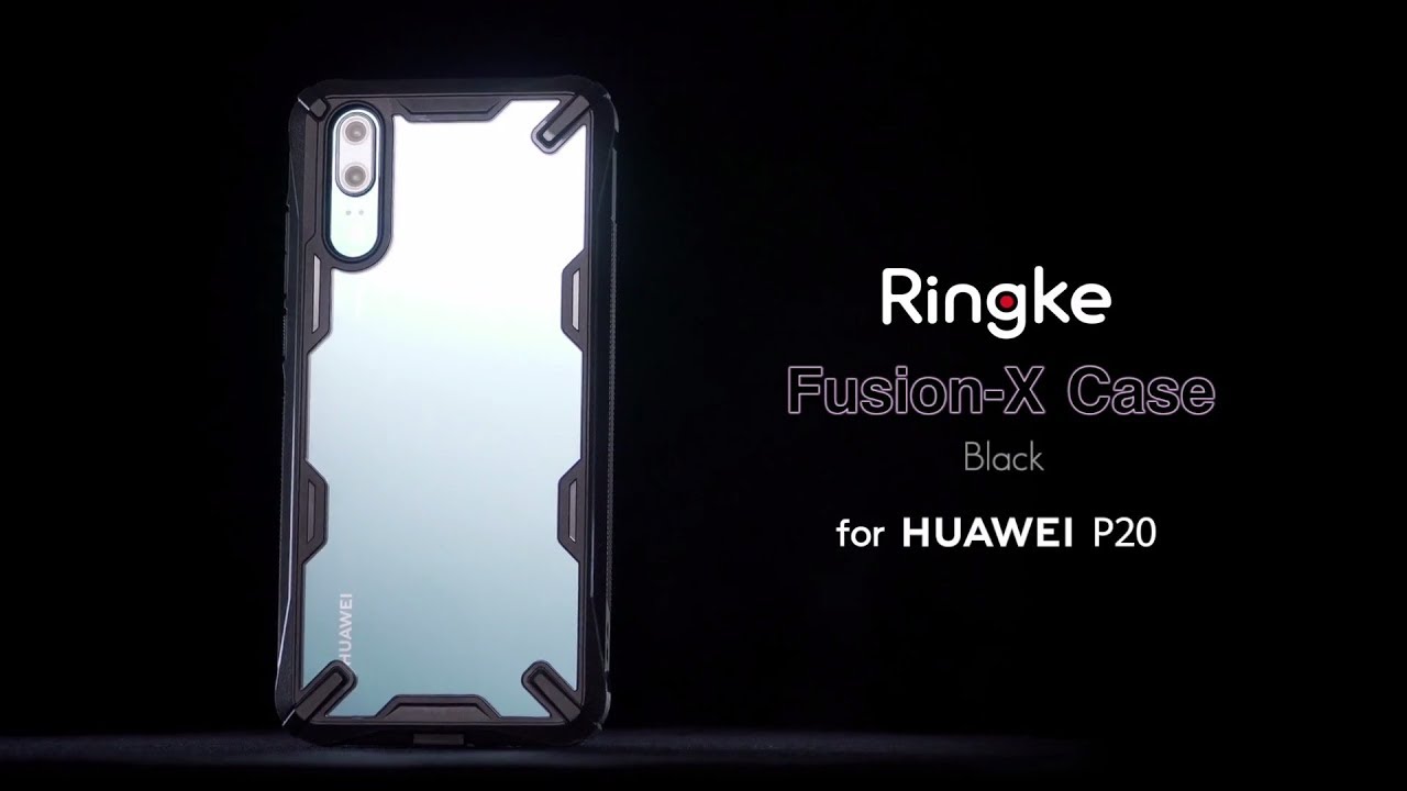 Unique and Powerful: Protect Your Phone with Style - Ringke Fusion-X for Huawei P20