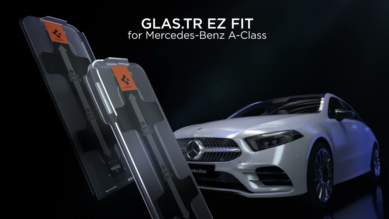Mercedes-Benz A-Klasse Spigen Panzerglas EZ Fit