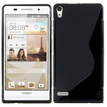 HUAWEI P6 S line maskica crna ili prozirna + folija GRATIS!