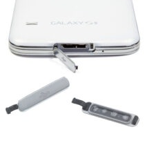 Samsung Galaxy S5 - poklopac USB utora za punjač SREBRNI ILI ZLATNI