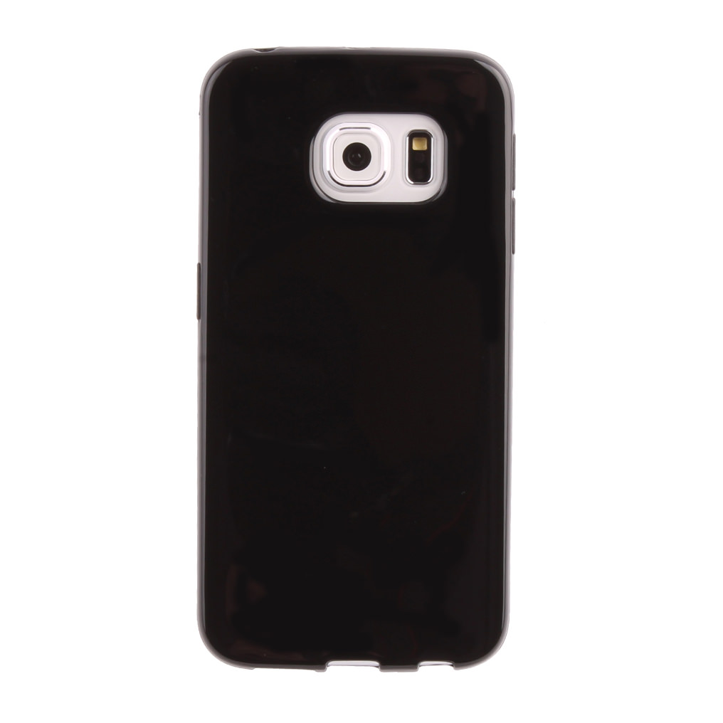 Samsung Galaxy S6 EDGE crna 0,3mm TPU gel maskica NOVO!