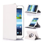 ROTIRAJUĆA torbica 360 za Samsung Galaxy Tab 3 7.0 P3200 + STYLUS (BIJELA)