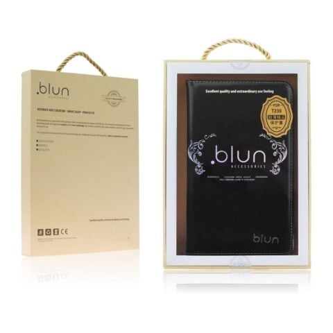 Samsung Galaxy Tab 4 - 10" Etui Book - crna kožna BLUN KVALITETA! MHS