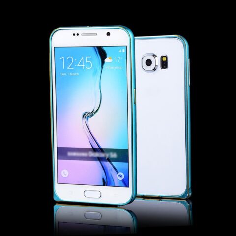 Samsung Galaxy S6 Aluminijski rubnik PLAVI + FOLIJA GRATIS! NOVO! 1 Samsung Galaxy S6 Aluminijski rubnik PLAVI + FOLIJA GRATIS! NOVO!