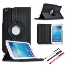 ROTIRAJUĆA torbica 360 za Samsung Galaxy Tab 3 8"+ STYLUS (Crna)
