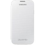 Galaxy S4 ORIGINALNA preklopna zaštitna futrola FLIP COVER bijeli + FOLIJA