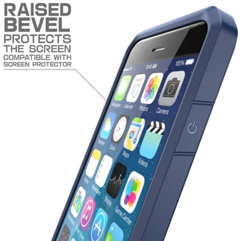 19 Maska Supcase Premium PLAVA iPhone 6 PLUS 6S PLUS (5.5) + kaljeno staklo - Slika 5