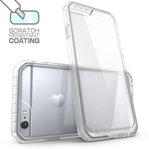 25 Maska Supcase Premium TRANSPARENT iPhone 6 PLUS 6S PLUS (5.5) + kaljeno staklo - Slika 4