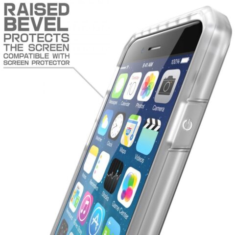 26 Maska Supcase Premium TRANSPARENT iPhone 6 PLUS 6S PLUS (5.5) + kaljeno staklo - Slika 5