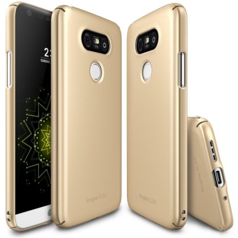 1 RINGKE SLIM LG G5 ROYAL GOLD zaštitna maskica PREMIUM - Slika 1