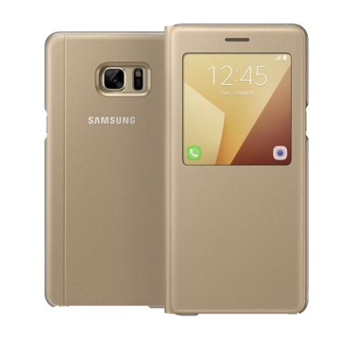 Samsung N930F Galaxy Note 7 S-View Cover torbica Original Gold - Slika 1