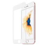 Zaštitno kaljeno staklo iPhone 6 zaobljeno - SAMO 0,3mm debljina (100% prekriva) CRNO ili BIJELO - Slika 10