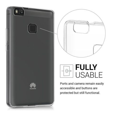 4 Huawei P9 lite prozirna 0,3mm TANKA zaštitna maska + kaljeno staklo - Slika 4