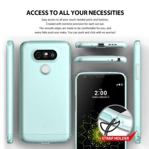 4 RINGKE SLIM LG G5 FROST GREY zaštitna maskica PREMIUM - Slika 4