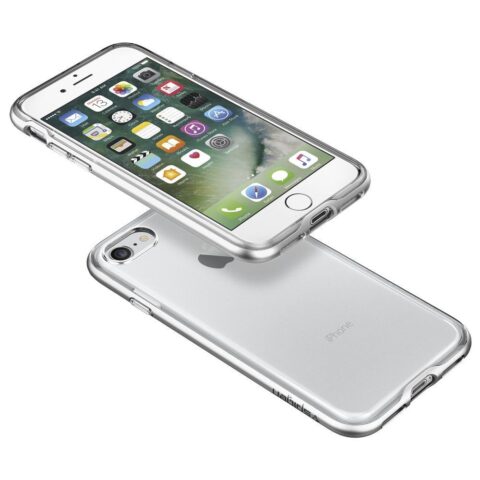 10 Maska Spigen "Neo Hybrid Crystal" za iPhone 7 - SATIN SILVER - Slika 10