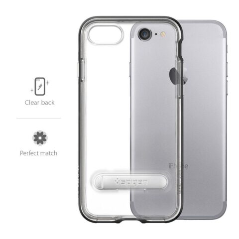 SPIGEN SGP Crystal Hybrid za iPhone 7 crno prozirna - Slika 11