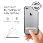 SPIGEN SGP Crystal Hybrid za iPhone 7 crno prozirna - Slika 13