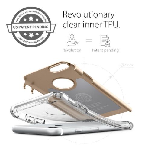 SPIGEN SGP Hybrid Armor zaštita za iPhone 7 CHAMPAGNE GOLD - Slika 14