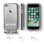 SPIGEN SGP Crystal Hybrid za iPhone 7 crno prozirna - Slika 16