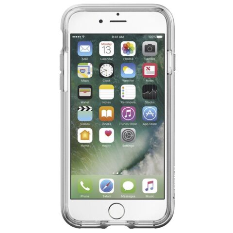 3 Maska Spigen "Neo Hybrid Crystal" za iPhone 7 - SATIN SILVER - Slika 3
