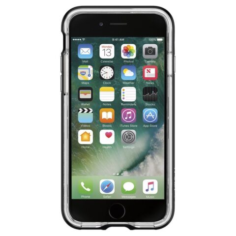 SPIGEN SGP Crystal Hybrid za iPhone 7 crno prozirna - Slika 3