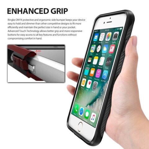 Maska Ringke “Onyx” za iPhone 7 / 8 PLUS – crna - Slika 6