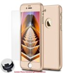 iPhone 7 zaštitna maskica 360 + KALJENO STAKLO GRATIS! POVOLJNO! crna - Slika 8