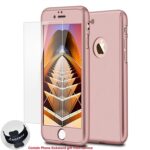 iPhone 7 zaštitna maskica 360 + KALJENO STAKLO GRATIS! POVOLJNO! crna - Slika 15