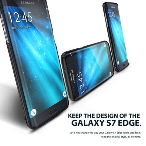 2 RINGKE Slim maskica za Samsung Galaxy S7 EDGE crna - Slika 2