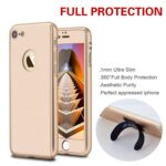 iPhone 7 zaštitna maskica 360 + KALJENO STAKLO GRATIS! POVOLJNO! crna - Slika 9