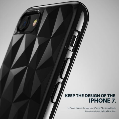 RINGKE PRISM iPhone 7 - zaštitna maskica prozirna (CRNA) - Slika 4