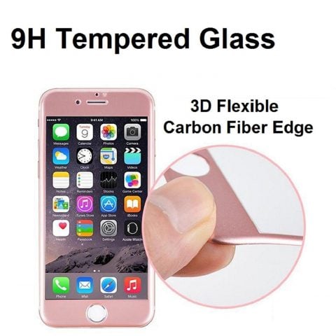 5 Zaštitno kaljeno staklo iPhone 7 FULL pokriva 100% - zaobljeni rubovi - Slika 25