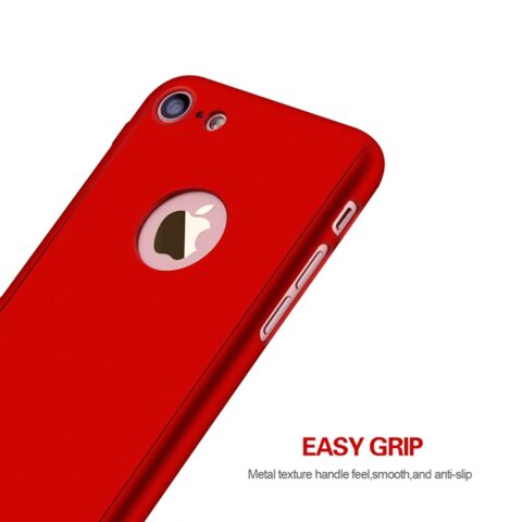 5 iPhone 7 zaštitna maskica 360 + KALJENO STAKLO GRATIS! POVOLJNO! crna - Slika 26