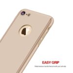iPhone 7 zaštitna maskica 360 + KALJENO STAKLO GRATIS! POVOLJNO! crna - Slika 13