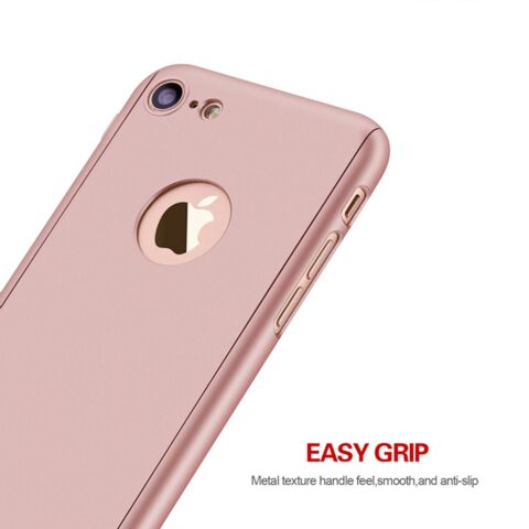 6 iPhone 7 zaštitna maskica 360 + KALJENO STAKLO GRATIS! POVOLJNO! crna - Slika 20