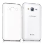 Samsung Galaxy J3 (2016) prozirna tanka maskica + kaljeno staklo 9H - Slika 6