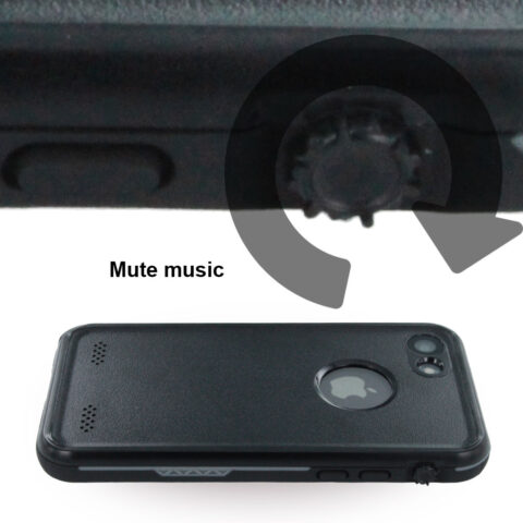 4 Redpepper XLF vodootpotna maskica ekstremno kućište za iPhone 7 CRNA - Slika 4