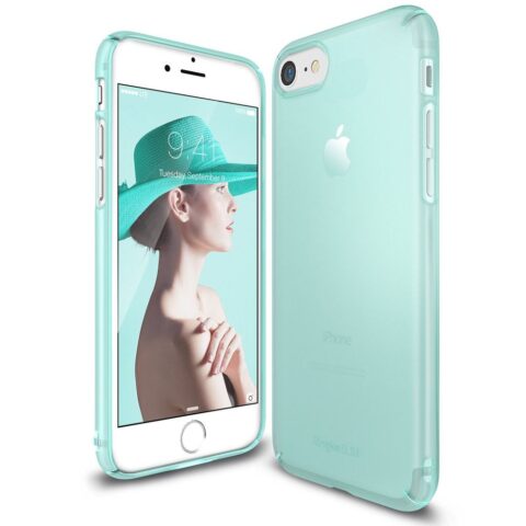 01 RINGKE SLIM iPhone 7 FROST MINT zaštitna maskica prozirna - Slika 1