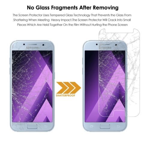 4 Samsung A3 2017 Zaštitno kaljeno staklo - SAMO 0,3mm debljina 9H - Slika 4