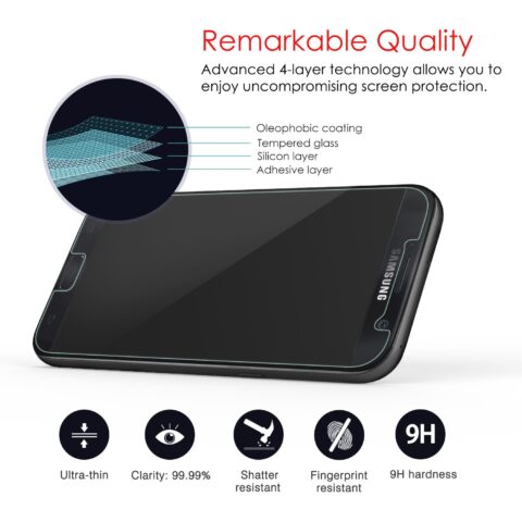 5 Samsung A5 2017 Zaštitno kaljeno staklo - SAMO 0,3mm debljina 9H - Slika 5