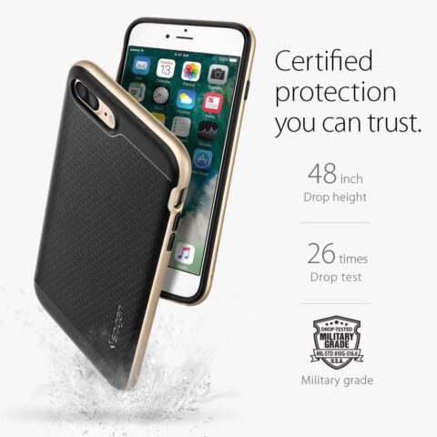 14 Maska Spigen "Neo Hybrid" za iPhone 7 PLUS - CHAMPAGNE GOLD - Slika 14
