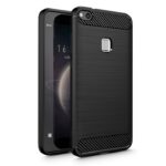 TECH-PROTECT CARBON crna maskica za HUAWEI P10