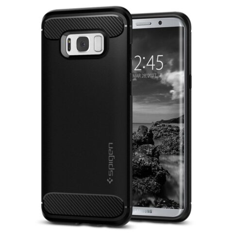 1 Maska Spigen “Rugged Armor” za Samsung Galaxy S8+ (PLUS) - Slika 1