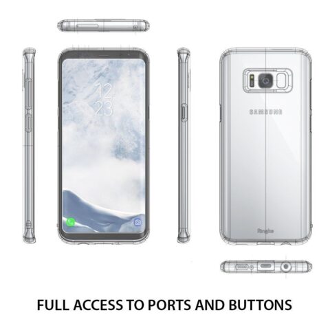 3 RINGKE SLIM ultra tanka zaštitna maskica za GALAXY S8+ PLUS ROYAL GOLD - Slika 3