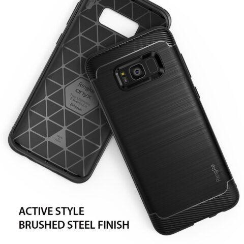5 Maska Ringke Onyx za Samsung Galaxy S8 – crna - Slika 3