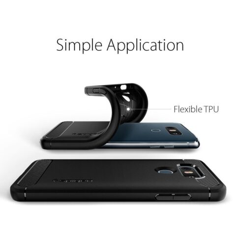 7 Original SPIGEN RUGGED ARMOR zaštitna maskica za LG G6 BLACK - Slika 7