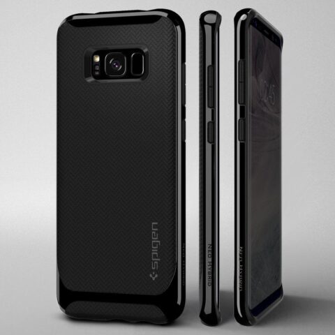 2 ORIGINAL Spigen "Neo Hybrid" za Samsung Galaxy S8+ (PLUS) - BLACK - Slika 2